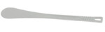 Spatule blanche en polyglass l. 25cm