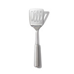 Spatule carree perforee inox