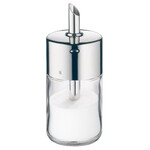 Sucrier poudre en verre & inox