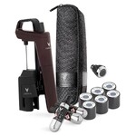 Systeme de service au verre Timeless Six rouge Hermitage