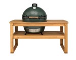 Table en bois exotique pour le Big Green Egg XLarge