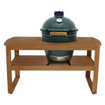 Table en bois d'Eucalyptus pour le Big Green Egg XLarge