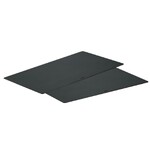 Tapis de decouper, noir, Set de 2 35 x 25 cm