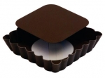 Tartelette carree  L 10 cm