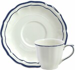 Coffret de 2 Tasses & Soucoupes The US FILET INDIGO