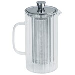 Theiere verre 1,2 l breakfast - filtre devissable