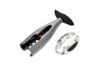 Tire-bouchon de Table avec coupe-Capsule Aluminium Brosse GS300