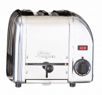 Toaster 2 tranches chrome