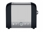 Grille-Pain Toaster 2 tranches Noir