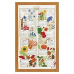 Torchon Calendrier 2024 QUATRE SAISONS