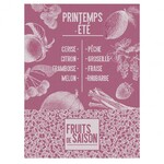 Torchon De Saison Fruits Pe Framboise 80x60 Cm