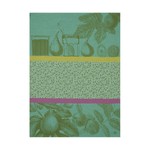 Torchon Le Jacquard Francais Confiture Feuille 100% coton 60 x 80 cm