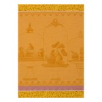 Torchon Le Jacquard Francais Plaisirs Gourmands Abricot 100% coton 60 x 80 cm