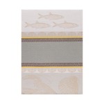 Torchon Le Jacquard Francais Saveurs de Bretagne Granit 100% coton 60 x 80 cm