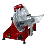 Trancheuse a jambon electrique gravite 250 mm Rouge