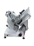 Trancheuse a jambon electrique gravite 370 mm Grise