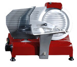 Trancheuse a jambon electrique o 195 mm Premium Rouge avec affuteur fixe
