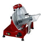 Trancheuse electrique professionnelle a gravite Rouge 35 cm