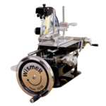 Trancheuse a jambon manuelle Pro Retro Noire diametre 25 cm