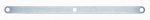 Tringle 'Cuisine Ouverte' Classic Inox 100 cm a bouts ronds (sans fixations)