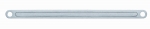 Tringle 'Cuisine Ouverte' Classic Inox Aimantee 40 cm a bouts ronds (sans fixati
