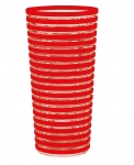 Verre Swirl rouge 60 cl Zak ! Designs