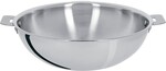 Wok 30 Cm Trilamine Casteline Amovible Inox
