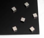 X 6 aimants rectangulaires en acier