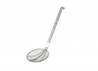 Araignee a friture en fil inox 14 cm