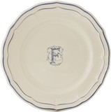 Assiette Canapes 16.5 cm F FILET BLEU MONOGRAMME