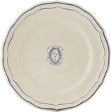 Assiette Canapes 16.5 cm O FILET BLEU MONOGRAMME