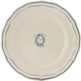 Assiette Canapes 16.5 cm Q FILET BLEU MONOGRAMME