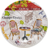 Assiette Canapes 16.5 cm Champs Elysees PARIS-PARIS