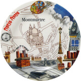 Assiette Canapes 16.5 cm Montmartre PARIS-PARIS