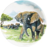 Assiette Dessert 22 cm Elephant Safari SAFARI