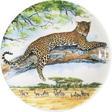 Assiette Dessert 22 cm Leopard Safari SAFARI