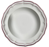 Coffret de 4 Assiettes Canapes FILET Pivoine