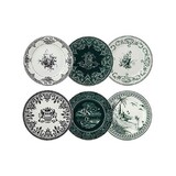 Coffret de 6 Assiettes Dessert Assorties LES DEPAREILLEES