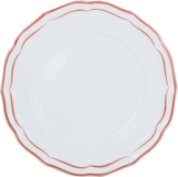 Coffret de 4 Assiettes Plates FILET Corail