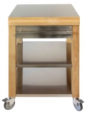 Billot de Cuisine Tout Inox 60 cm