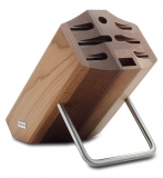 Bloc vide marron pour 8 pieces