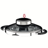 Bouchon en inox cuve patissiere