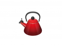 Bouilloire Kone 1.6 L en acier emaille Cerise