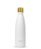 Bouteille isotherme Blanc 500 ml WHITE GOLD  EDITION LIMITEE