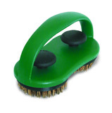 Brosse a recurer a double tampon