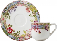 Coffret de 2 Tasses & Soucoupes Cafe MILLEFLEURS