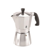 Cafetiere italienne LUCINO, aluminium, 6 tasses