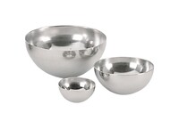 Calotte inox (demi-sphere) o 14 cm