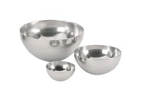 Calotte inox (demi-sphere) o 10 cm