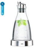 Carafe Emsa Flow 1 litre avec son socle refrigerant